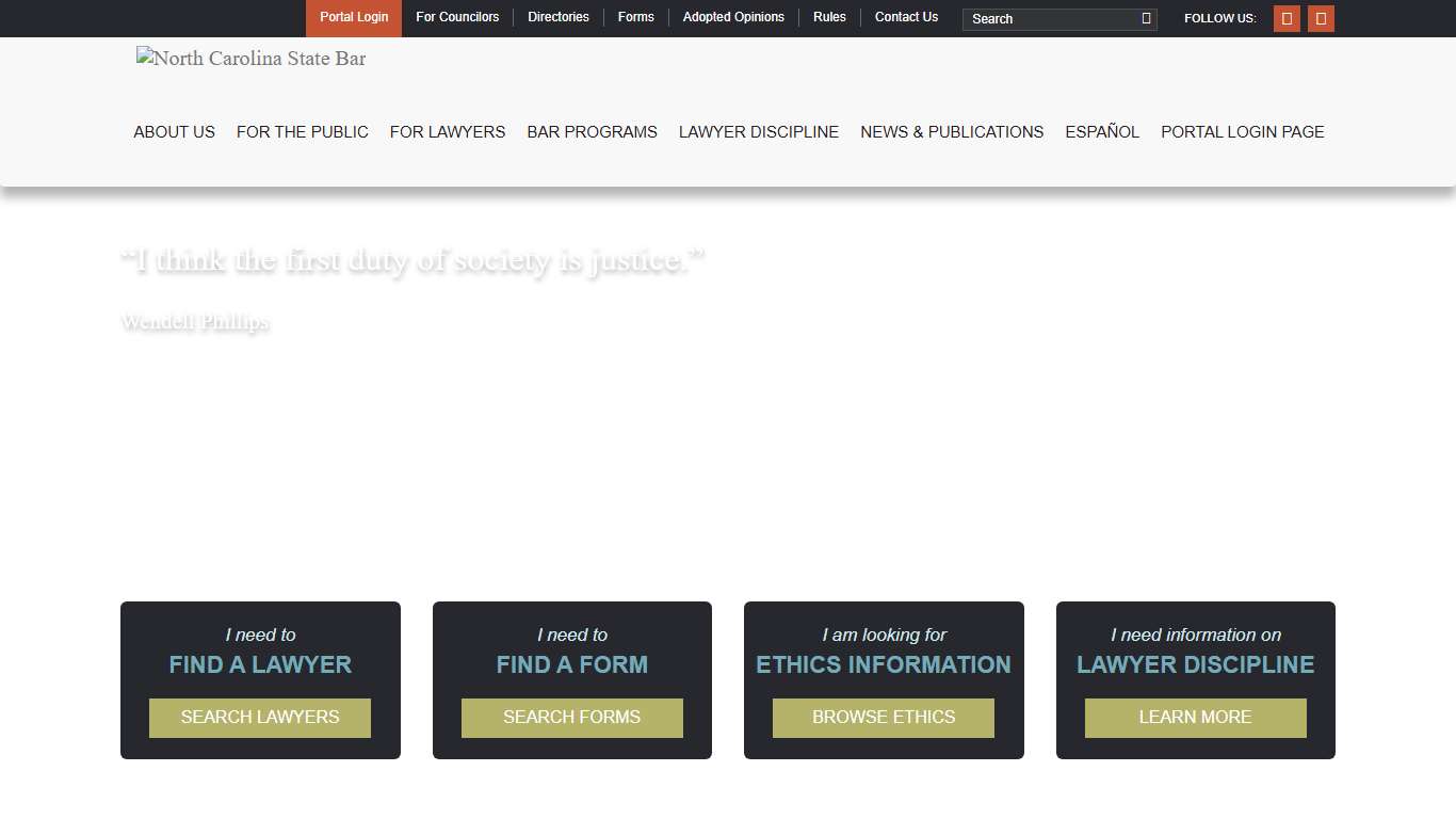 Home North Carolina State Bar